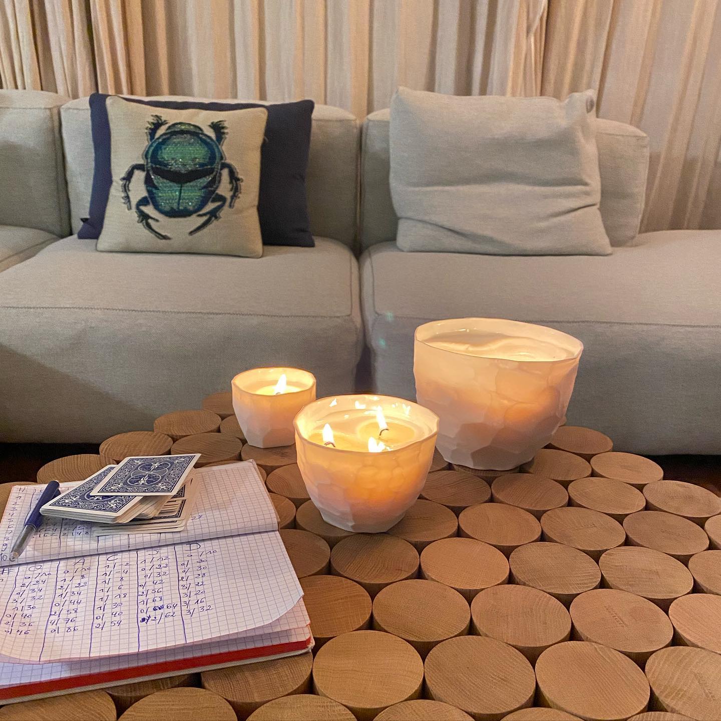 Bougie à facette - Medium