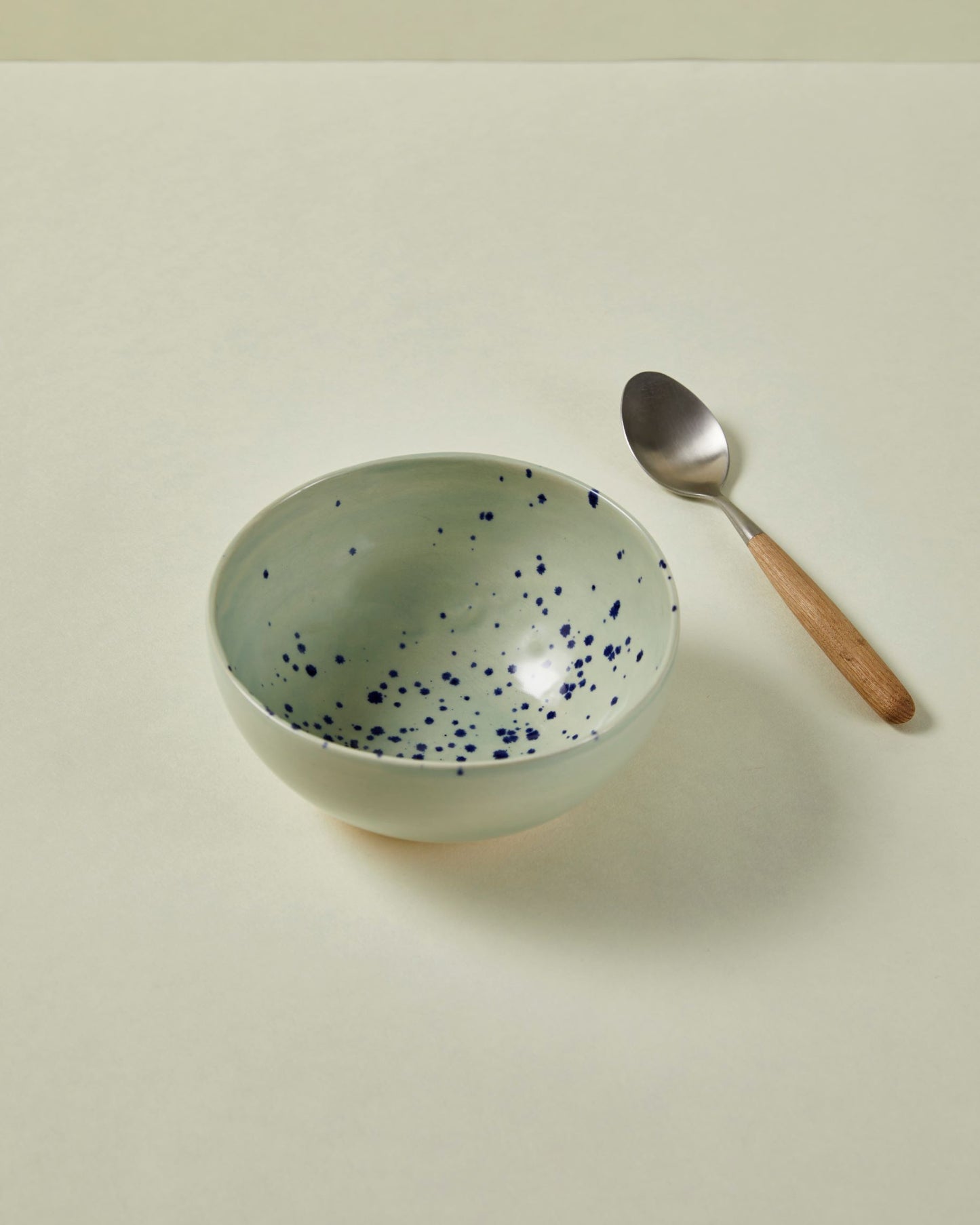 Bol - 16cm - Vert d'eau et bleu