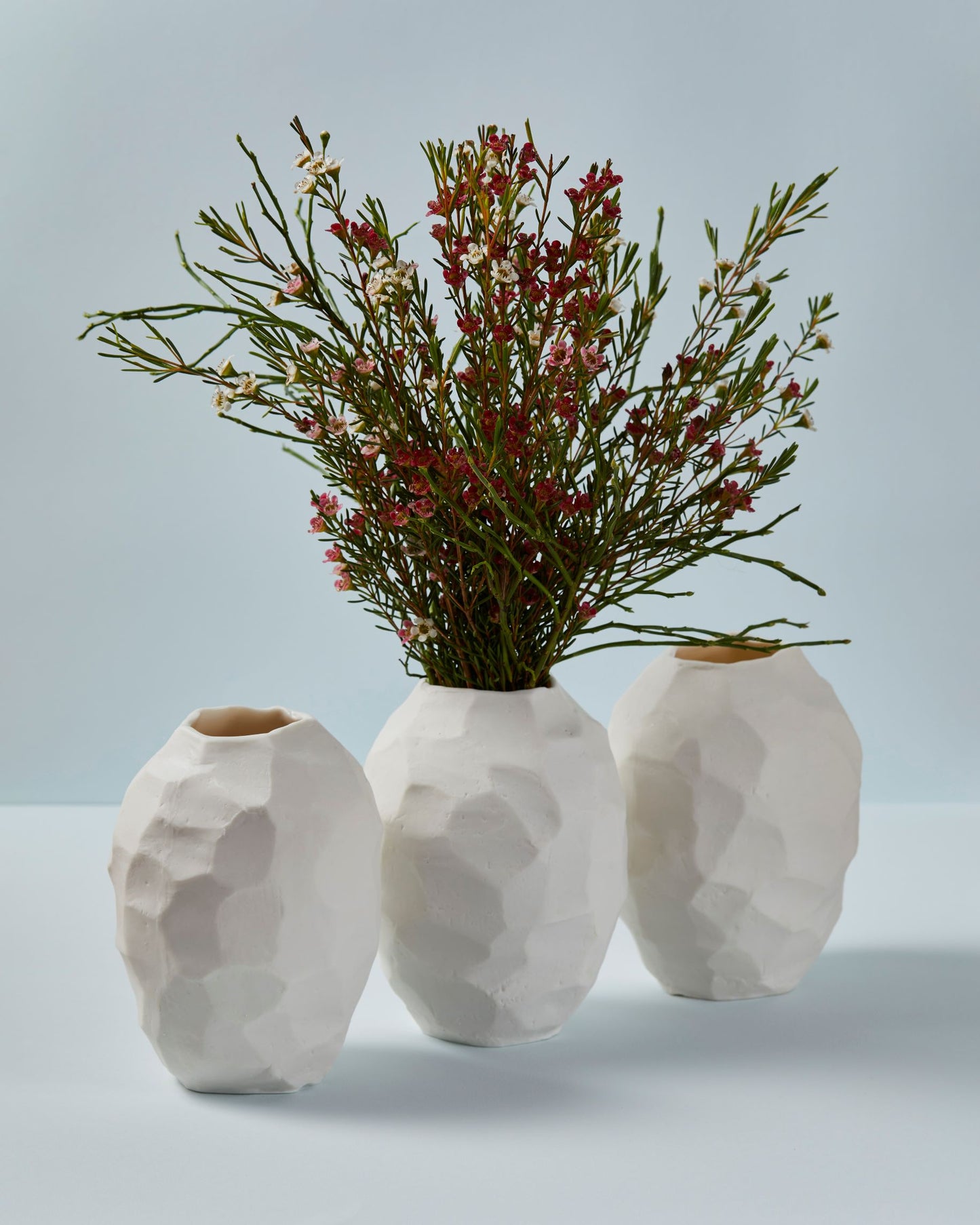 Vase Facettes - Small (15cm de haut)